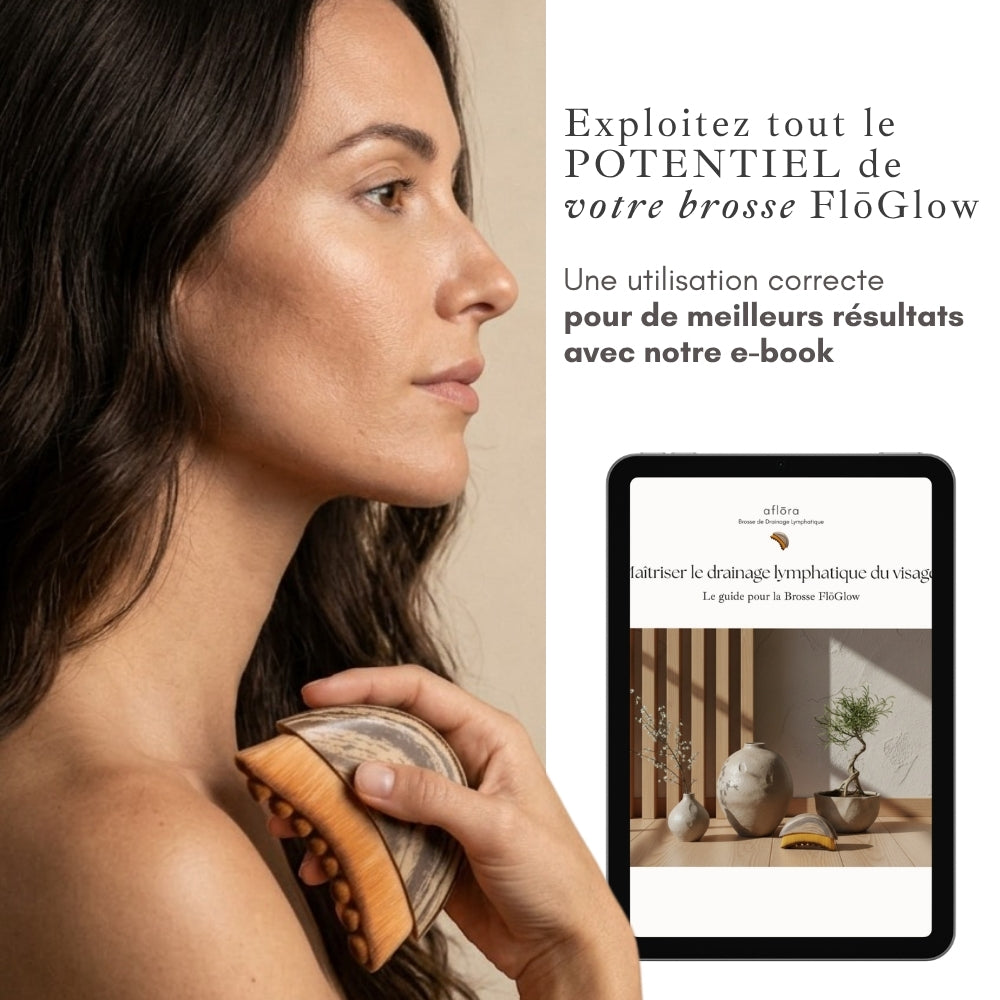 FlōGlow - Brosse de Drainage Lymphatique