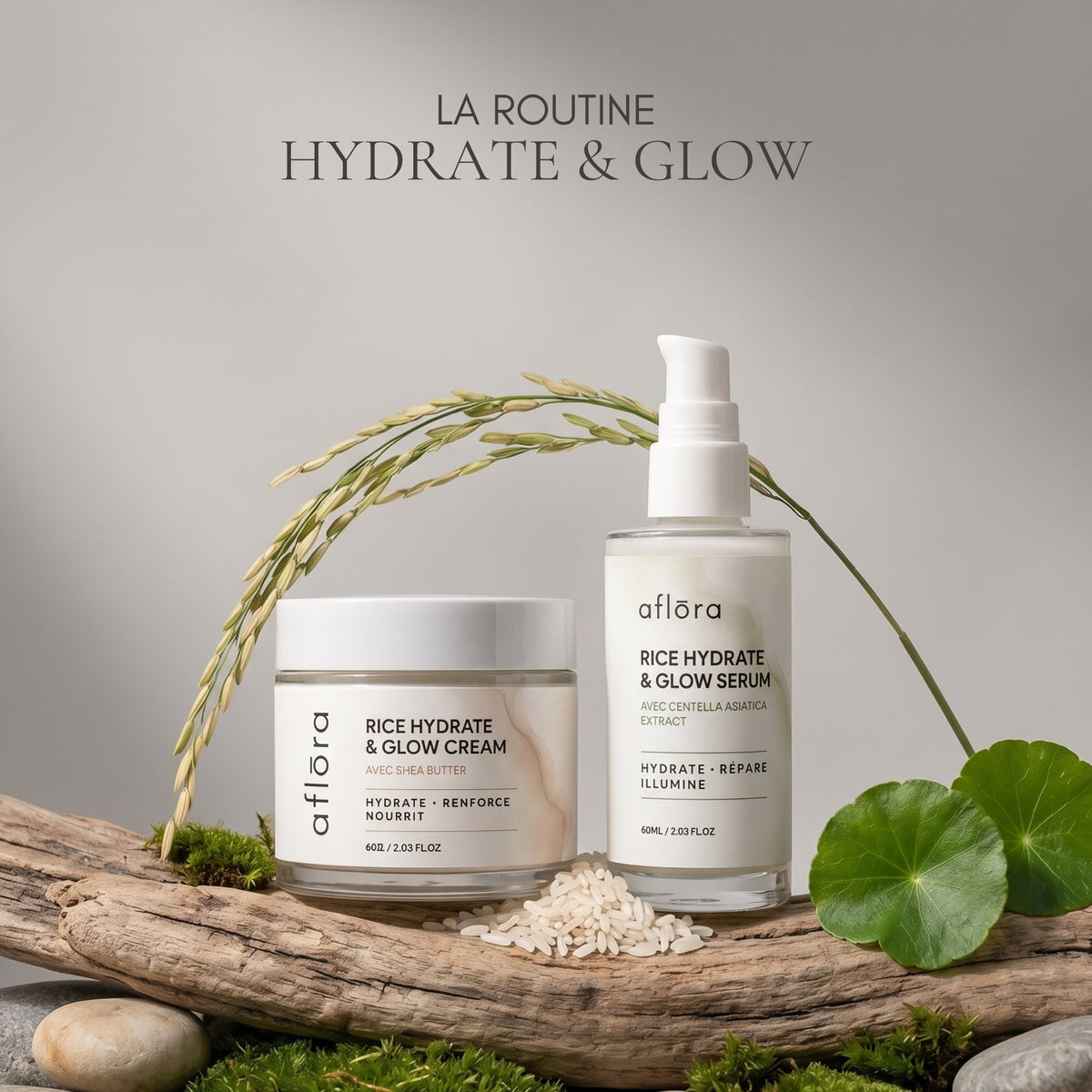 Routine Hydrate & Glow - Le Sérum + La Crème