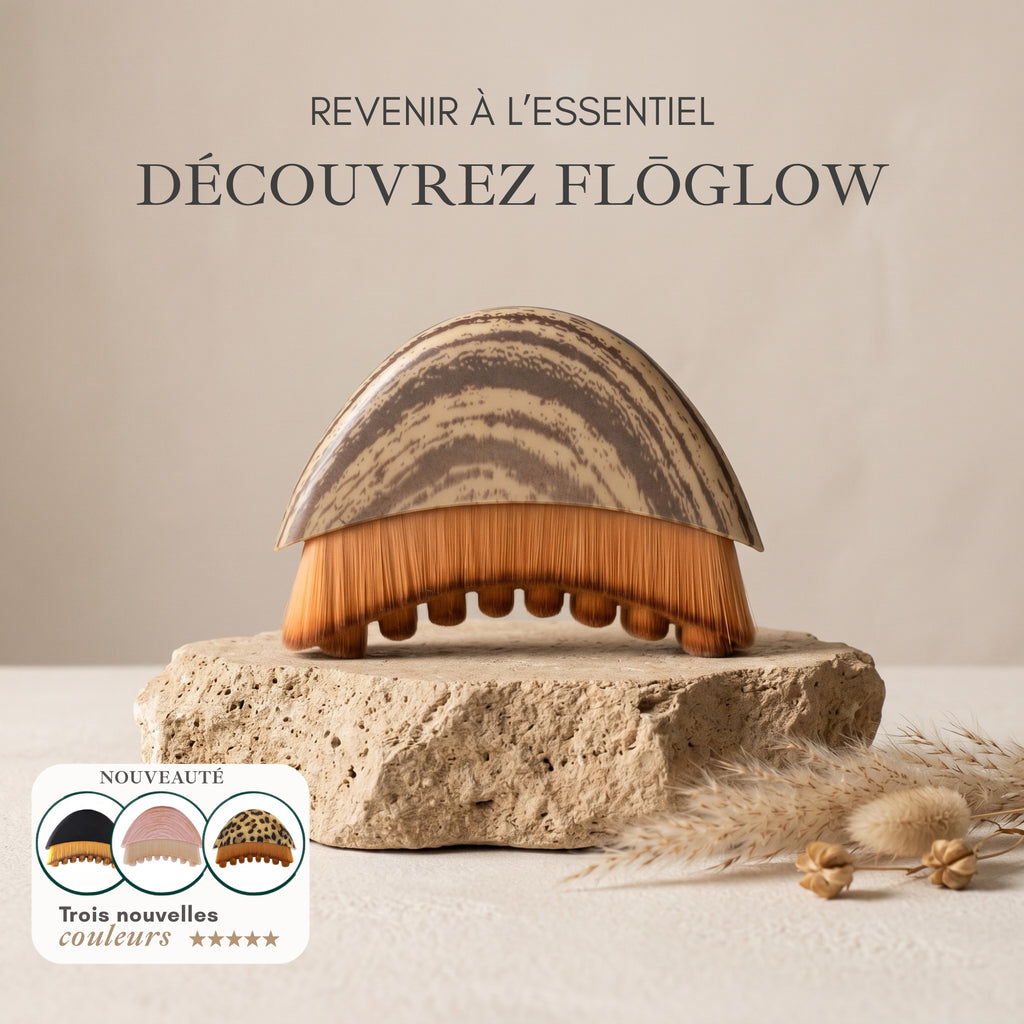 FlōGlow - Brosse de Drainage Lymphatique