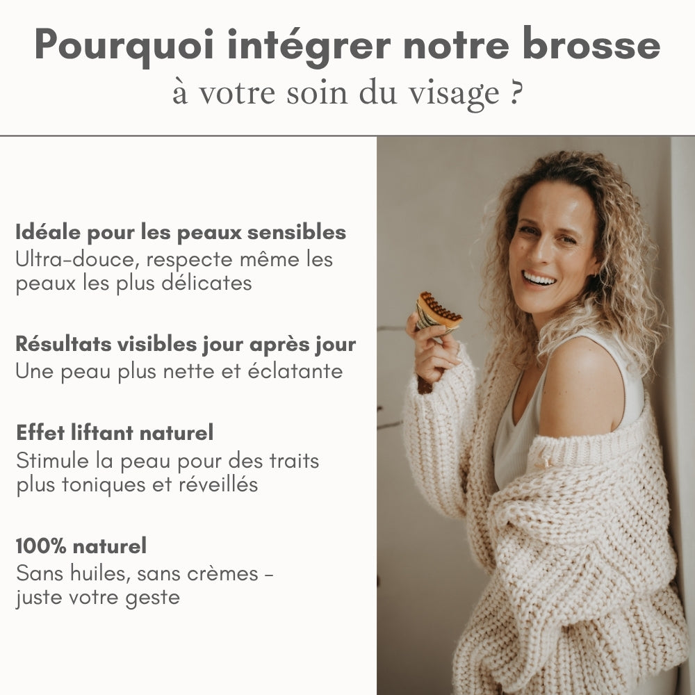 FlōGlow - Brosse de Drainage Lymphatique